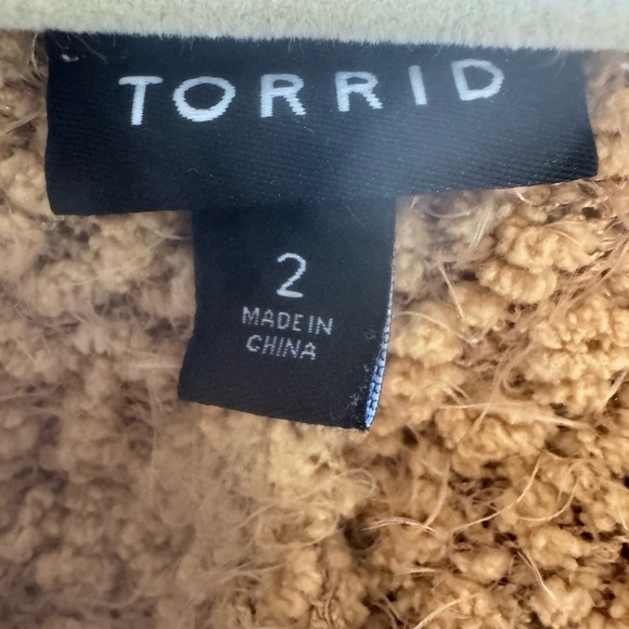 Torrid - Popcorn Duster Open Front Sweater - Picture 5 of 9